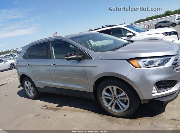 2FMPK3J97LBA33938 2020 FORD EDGE Silver Widok wnętrza z tyłu