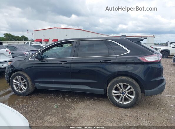 2FMPK3J98GBB72613 2016 FORD EDGE Black Панорамний вид салону 360°