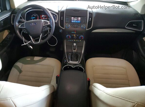 2FMPK3J98GBC07473 2016 FORD EDGE Silver Dashboard view