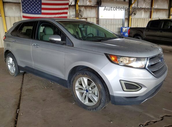 2FMPK3J98GBC07473 2016 FORD EDGE Silver Front right