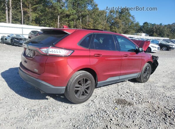 2FMPK3J98GBC41218 2016 FORD EDGE Red უკანა მარჯვენა