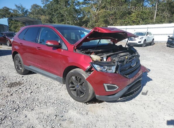 2FMPK3J98GBC41218 2016 FORD EDGE Red წინა მარჯვენა