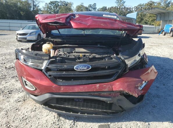2FMPK3J98GBC41218 2016 FORD EDGE Red წინა ხედი