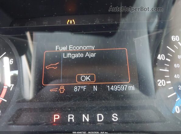 2FMPK3J98HBC43763 2017 FORD EDGE Dark Blue 