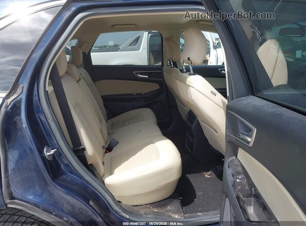 2FMPK3J98HBC43763 2017 FORD EDGE Dark Blue Vista de la etiqueta del VIN