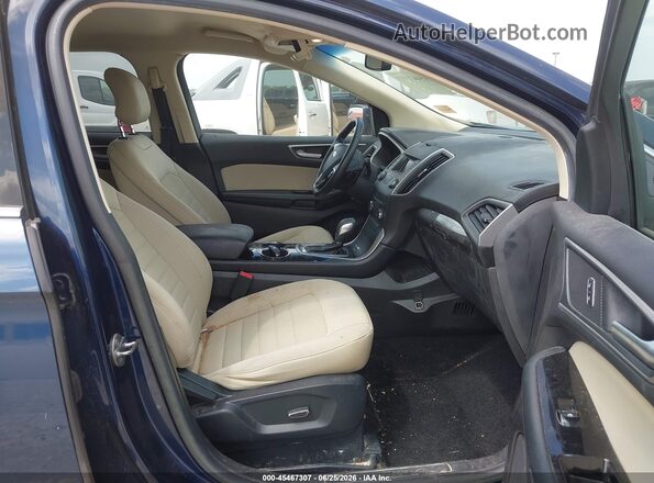 2FMPK3J98HBC43763 2017 FORD EDGE Dark Blue Vista interior delantera