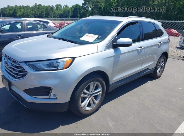2FMPK3J98KBB19175 2019 FORD EDGE Gray Vista tres cuartos delantera izquierda