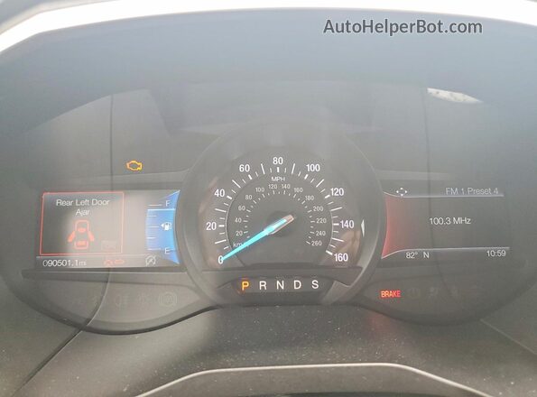 2FMPK3J98KBB24439 2019 FORD EDGE White 