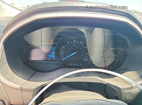 2FMPK3J98LBA96658 2020 FORD EDGE Серебряный Вид щитка приборов