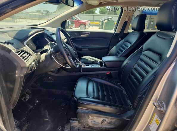 2FMPK3J98LBA96658 2020 FORD EDGE Серебряный Вид салона спереди