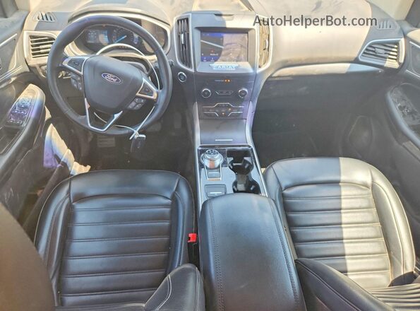 2FMPK3J98LBA96658 2020 FORD EDGE Серебряный Вид панели приборов