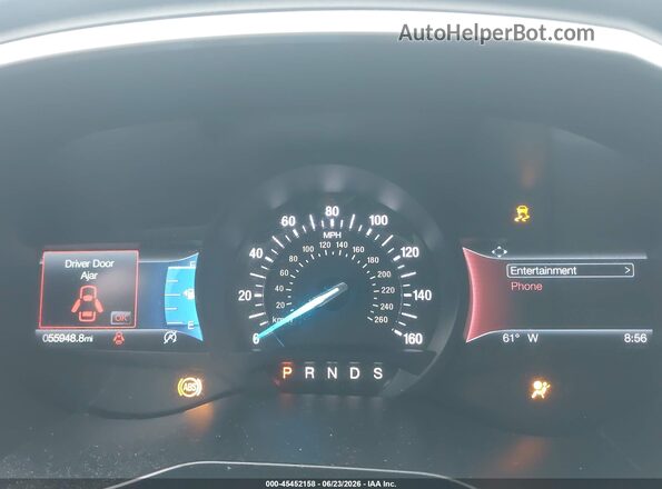 2FMPK3J98LBB22644 2020 FORD EDGE Silver Вид задніх сидінь