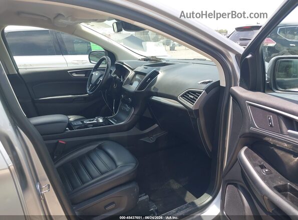 2FMPK3J98LBB47821 2020 FORD EDGE Серый Вид салона спереди