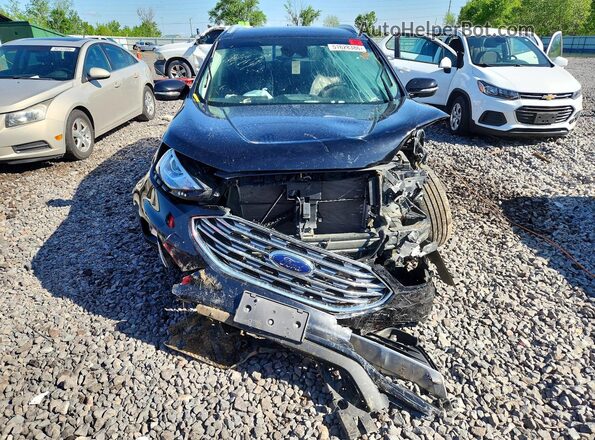 2FMPK3J98LBB65218 2020 FORD EDGE Black Widok z przodu