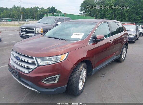 2FMPK3J99GBC04534 2016 FORD EDGE Burgundy 