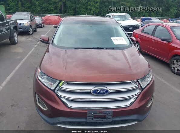 2FMPK3J99GBC04534 2016 FORD EDGE Burgundy 