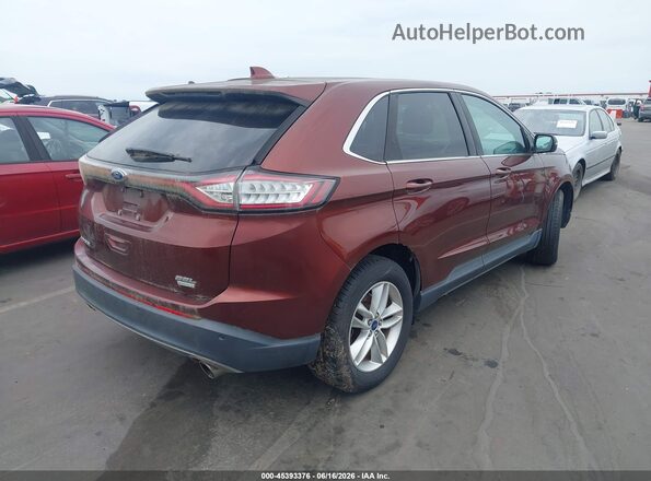 2FMPK3J99GBC04534 2016 FORD EDGE Burgundy 