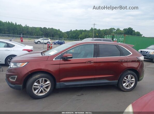 2FMPK3J99GBC04534 2016 FORD EDGE Burgundy 