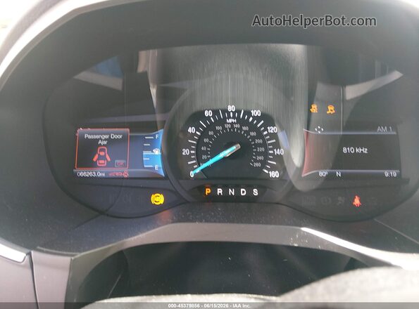 2FMPK3J99HBB20831 2017 FORD EDGE White Հետևի նստատեղերի տեսք