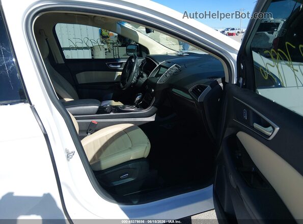 2FMPK3J99HBB20831 2017 FORD EDGE White Սալոնի դիմացի տեսք