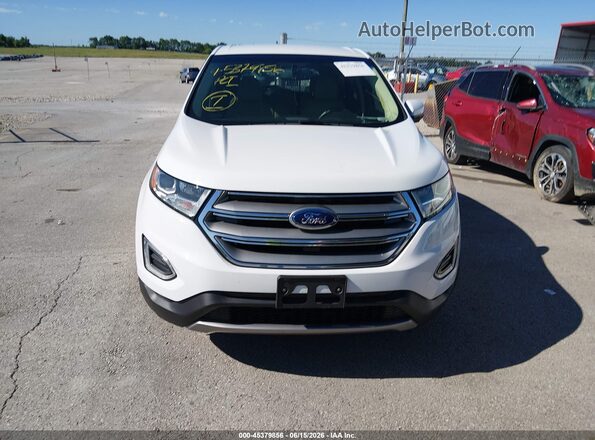 2FMPK3J99HBB20831 2017 FORD EDGE White Սալոնի հետևի տեսք