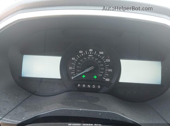 2FMPK3J99HBC31752 2017 FORD EDGE Red Widok tylnych siedzeń