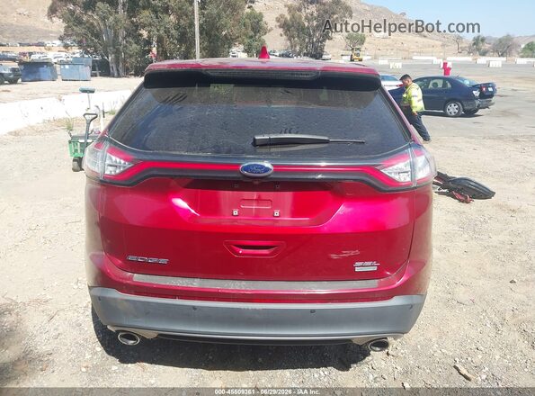 2FMPK3J99HBC31752 2017 FORD EDGE Red 