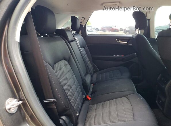 2FMPK3J99JBB29812 2018 FORD EDGE Gray Vista interior trasera