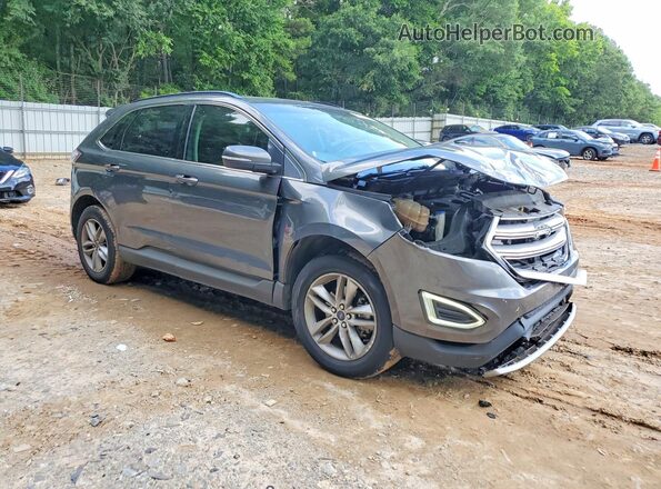 2FMPK3J99JBB29812 2018 FORD EDGE Gray Delantero derecho