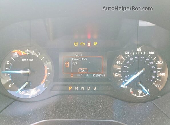 2FMPK3J99JBB29812 2018 FORD EDGE Gray Vista del cuadro de instrumentos
