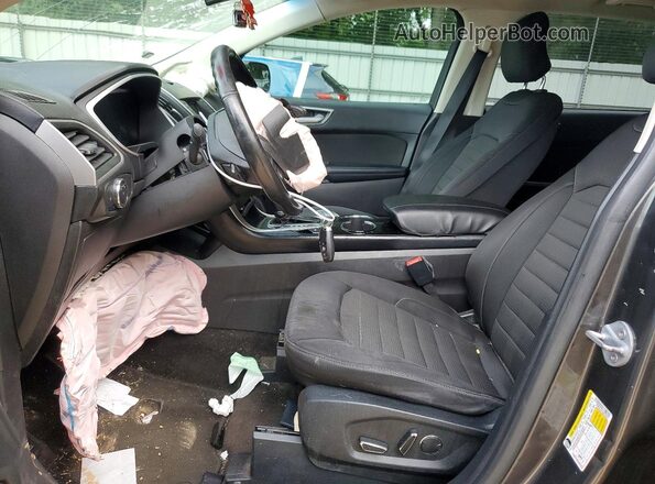 2FMPK3J99JBB29812 2018 FORD EDGE Gray Vista interior delantera