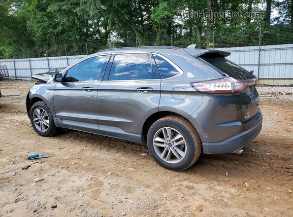 2FMPK3J99JBB29812 2018 FORD EDGE Gray Trasero izquierdo