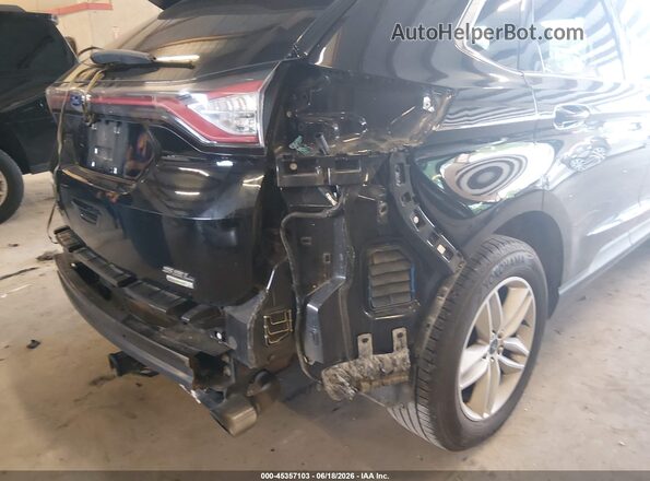 2FMPK3J99JBC58018 2018 FORD EDGE Black უკანა სალონის ხედი