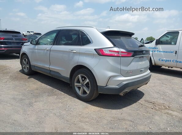 2FMPK3J99KBB22344 2019 FORD EDGE Silver Հետևի ձախ