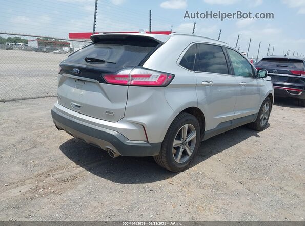 2FMPK3J99KBB22344 2019 FORD EDGE Silver Հետևի աջ