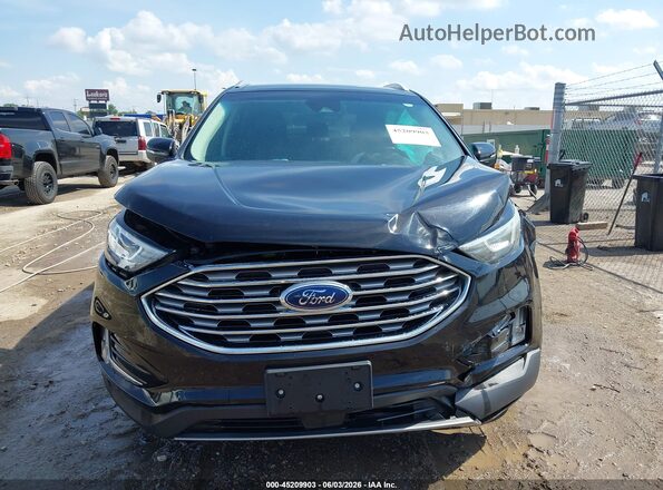 2FMPK3J99KBC15512 2019 FORD EDGE Black Սարքավորումների վահանակի տեսք