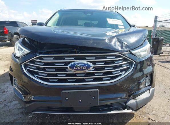 2FMPK3J99KBC15512 2019 FORD EDGE Black Դիմացի տեսք