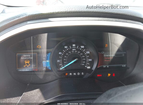 2FMPK3J99KBC15512 2019 FORD EDGE Black Հետևի նստատեղերի տեսք