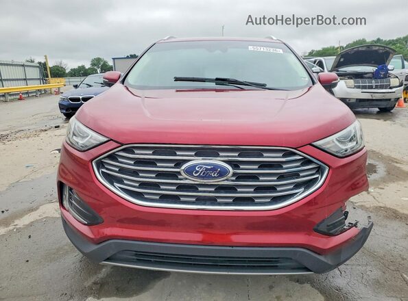 2FMPK3J99KBC17759 2019 FORD EDGE Maroon 
