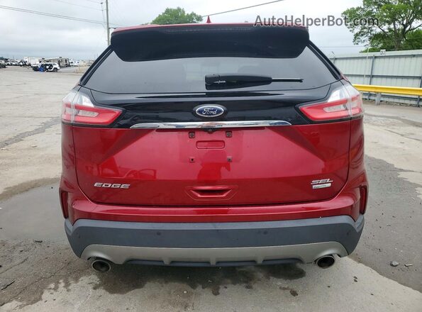2FMPK3J99KBC17759 2019 FORD EDGE Maroon 