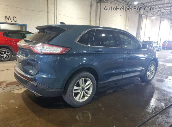 2FMPK3J9XGBB67249 2016 FORD EDGE Blue Trasero derecho