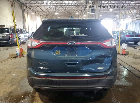 2FMPK3J9XGBB67249 2016 FORD EDGE Blue Vista trasera