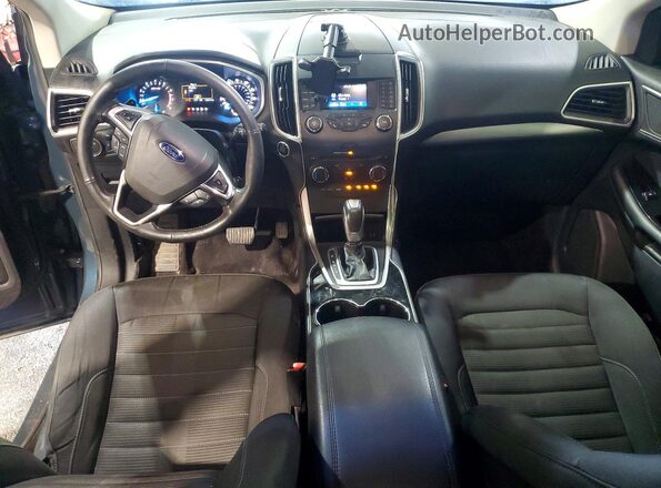 2FMPK3J9XGBB67249 2016 FORD EDGE Blue Vista del salpicadero