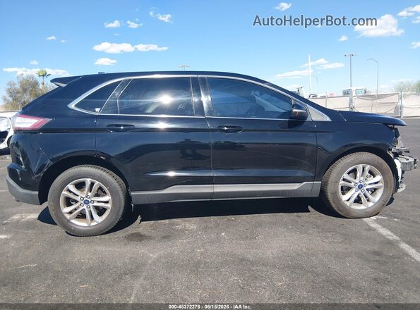 2FMPK3J9XGBC11878 2016 FORD EDGE Черный Вид задней части салона