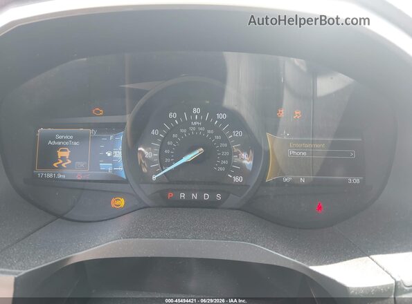 2FMPK3J9XGBC41690 2016 FORD EDGE Red Widok tylnych siedzeń
