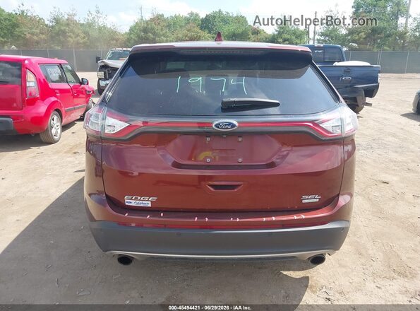 2FMPK3J9XGBC41690 2016 FORD EDGE Red 