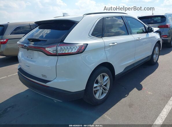 2FMPK3J9XHBB93237 2017 FORD EDGE White Trasero derecho