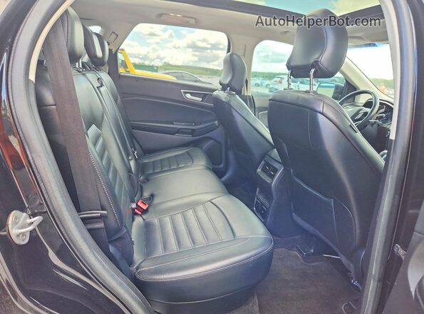 2FMPK3J9XHBB95795 2017 FORD EDGE Black Rear seats view