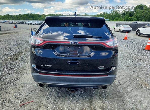 2FMPK3J9XHBB95795 2017 FORD EDGE Black Rear view