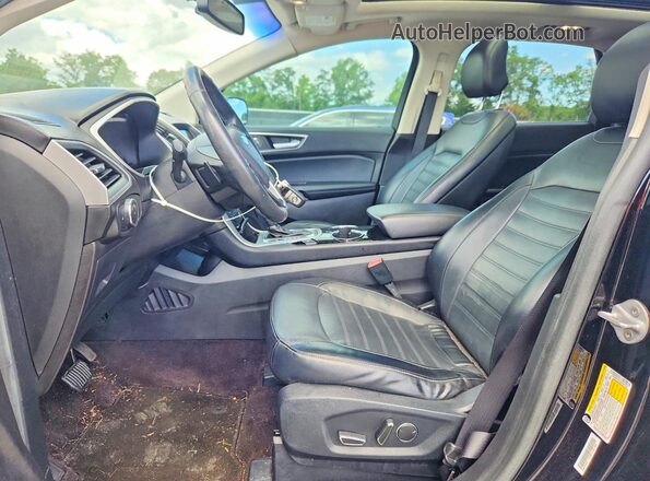 2FMPK3J9XHBB95795 2017 FORD EDGE Black Front interior view